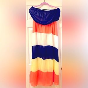 Maxi Multi Colored Dress